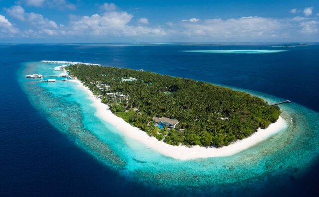 The Amilla Maldives island