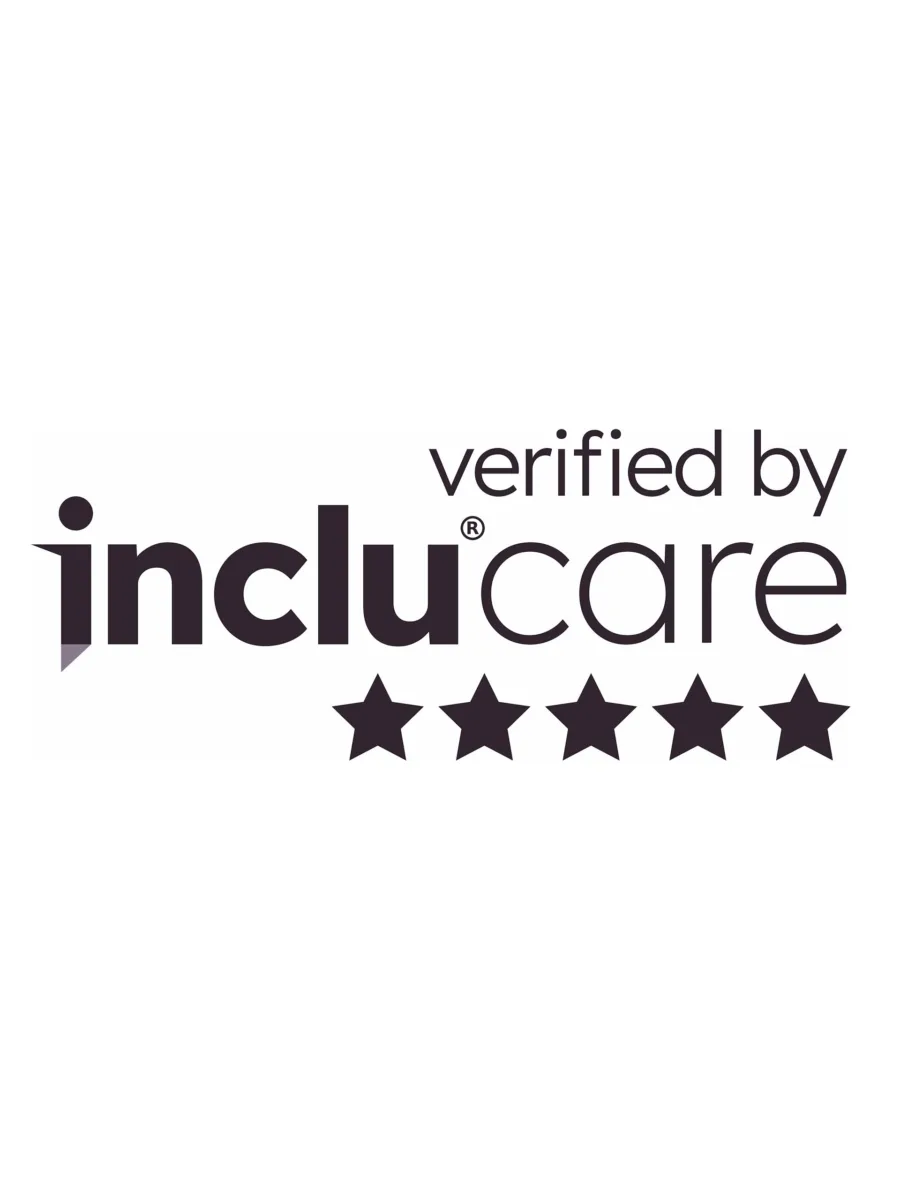 Verified by IncluCare 5 star logo