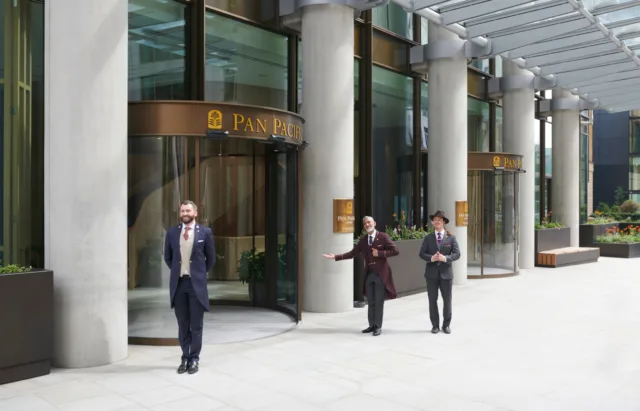Pan Pacific London - main entrance