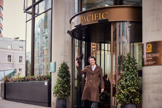 Entrance to Pan Pacific London